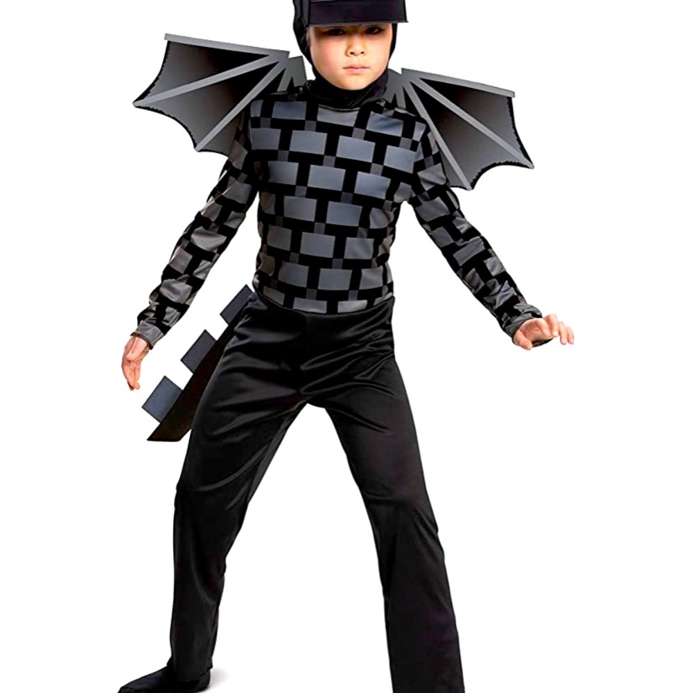 Kids Minecraft Classic Ender Dragon Costume